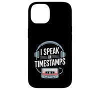 I Speak In Timestamps - True Crime Podcast Addict Case for iPhone 14