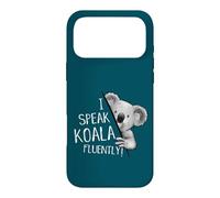 I Speak Koala Fluently! Koala Lover Language Fun Case for iPhone 17 Pro Max
