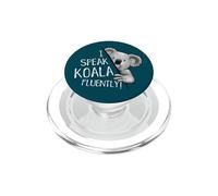 I Speak Koala Fluently! Koala Lover Language Fun PopSockets PopGrip for MagSafe