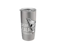 I Speak Koala Fluently! Koala Lover Language Fun Stainless Steel Insulated Tumbler