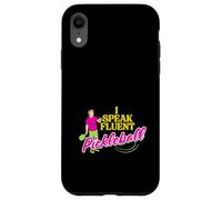 I Speak Pickleball Sporty Pickleball Lovers Pickleball Funny Case for iPhone XR