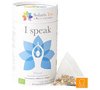 "I Speak" Throat - Vissudha Chakra | Organic Tea | Be Better Chakra by Kerstin Linnartz, 15x Biodegradable Pyramid Teabags, (1 x 30 g)