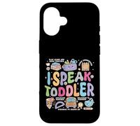 I speak toddler back to school teacher Case for iPhone 16