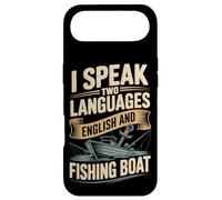 I Speak Two Languages English And Fishing Boat Case for iPhone Air