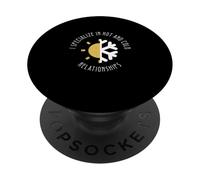 I Specialize In Hot And Cold Relationships Funny HVAC Techs PopSockets Adhesive PopGrip