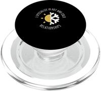 I Specialize In Hot And Cold Relationships Funny HVAC Techs PopSockets PopGrip for MagSafe