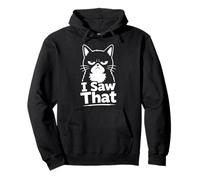 I Spotted That Surly Cat Humor Design Pullover Hoodie