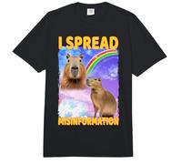 I Spread Misinformation Capybara Comfort Colors Adult Heavyweight T-Shirt