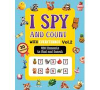 I Spy and Count Book with Everthings Vol.2: 30 puzzles More than 480 Elements to Find and Search
