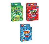 I Spy Card Games Bundle - I Spy Match! + I Spy Snap! + I Spy Go Fish! - Bundle of 3 Games