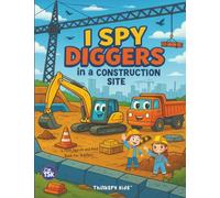 I Spy Diggers in a Construction Site: A Fun Search-and-Find Book for Curious Kids Ages 2-6 (Gifts For 8 year old Kids)