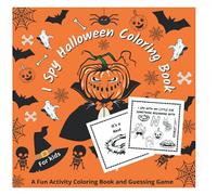 I Spy Halloween Colouring Book: This is the perfect combination of I spy and coloring for 3-8 year olds