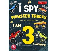 I Spy Monster Trucks Book for 3 year old kids: A Cute Search, Seek and Find Monster Trucks Activity Book for 3 year old boys, girls and toddlers | ... Gift (Gifts for 3 year old boys and girls)