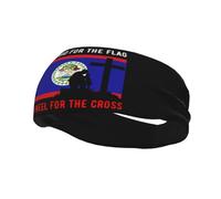 I Stand for The Belize Flag and I Kneel for The Cross Headbands Men Women Non Slip Wicking Sports Sweatband for Gym Basketball Yoga Hairbands