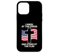 I Stand for The Flag and Kneel for The Cross USA Flag Case for iPhone 12 mini