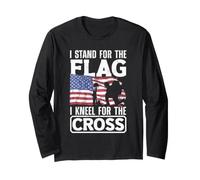 I Stand for The Flag Memorial Day Never Forget Veteran Long Sleeve T-Shirt