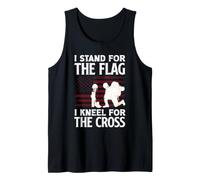 I Stand for The Flag Memorial Day Never Forget Veteran Tank Top