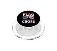 I Stand For The Flag Memorial Day Never Forget Veteran US PopSockets PopGrip for MagSafe