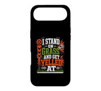 I Stand On Grass And Get Yelled At Sideline Dad Case for iPhone Air