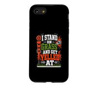 I Stand On Grass And Get Yelled At Sideline Dad Case for iPhone SE (2020) / 7/8