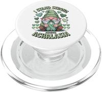 I Stand Strong Against Achalasia Green Gnome PopSockets PopGrip for MagSafe