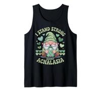 I Stand Strong Against Achalasia Green Gnome Tank Top