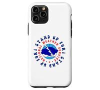 I Stand Up For National Weather Service (NWS) Supporter Case for iPhone 11 Pro