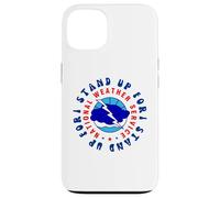 I Stand Up For National Weather Service (NWS) Supporter Case for iPhone 13