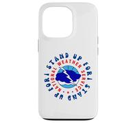 I Stand Up For National Weather Service (NWS) Supporter Case for iPhone 13 Pro