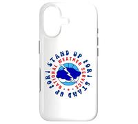I Stand Up For National Weather Service (NWS) Supporter Case for iPhone 17