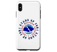 I Stand Up For National Weather Service (NWS) Supporter Case for iPhone XS Max