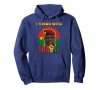 I Stand With Burkina Faso-Ibrahim Traoré Pullover Hoodie