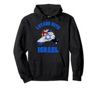 I Stand With Israel Support Israel Love Israel and Australia Pullover Hoodie