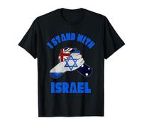 I Stand With Israel Support Israel Love Israel and Australia T-Shirt