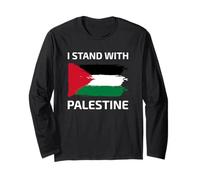 I stand with Palestine followers Free Gaza Jerusalem Long Sleeve T-Shirt