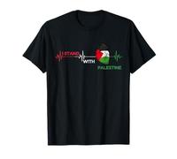I Stand with Palestine heart tee T-Shirt