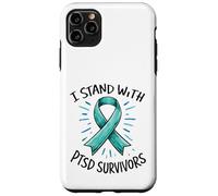 I Stand With PTSD Survivors Ribbon Awareness Mental Health Case for iPhone 11 Pro Max