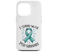 I Stand With PTSD Survivors Ribbon Awareness Mental Health Case for iPhone 13 Pro