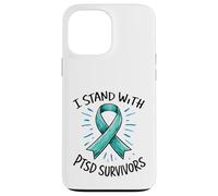 I Stand With PTSD Survivors Ribbon Awareness Mental Health Case for iPhone 13 Pro Max