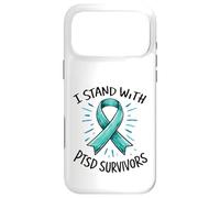 I Stand With PTSD Survivors Ribbon Awareness Mental Health Case for iPhone 17 Pro Max