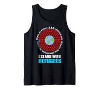 I Stand With Refugees Infographic T-Shirt Tank Top
