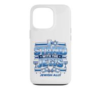I Stand With The Jews Jewish Ally Israel Support Design Case for iPhone 13 Pro