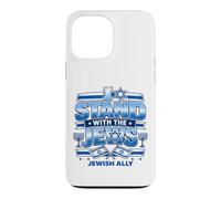 I Stand With The Jews Jewish Ally Israel Support Design Case for iPhone 13 Pro Max