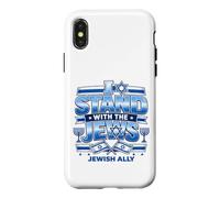 I Stand With The Jews Jewish Ally Israel Support Design Case for iPhone X/XS