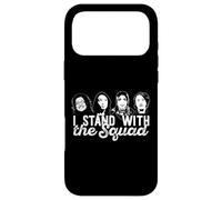 I STAND WITH THE SQUAD Rashida Tlaib AOC Omar Ayanna Meme Case for iPhone 17 Pro Max