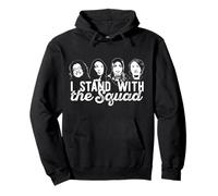 I STAND WITH THE SQUAD Rashida Tlaib AOC Omar Ayanna Meme Pullover Hoodie
