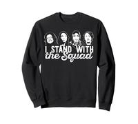 I STAND WITH THE SQUAD Rashida Tlaib AOC Omar Ayanna Meme Sweatshirt