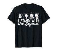 I Stand with The Squad Rashida Tlaib AOC Omar Ayanna Meme T-Shirt