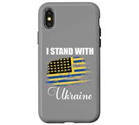 I stand with Ukraine I stand for Ukraine never surrender USA Case for iPhone X/XS