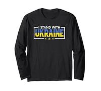 I Stand With Ukraine Long Sleeve T-Shirt